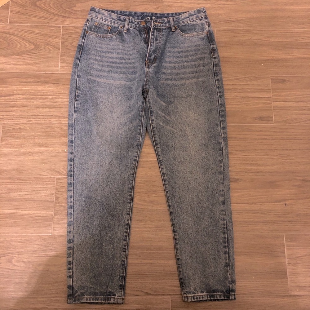 SHEIN comfy mom jeans